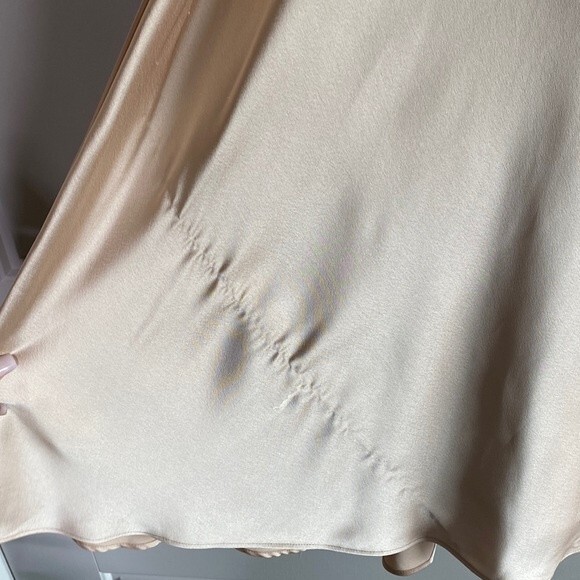 Show Me Your Mumu Champagne Jasmine Midi Halter Dress M - Picture 11 of 12